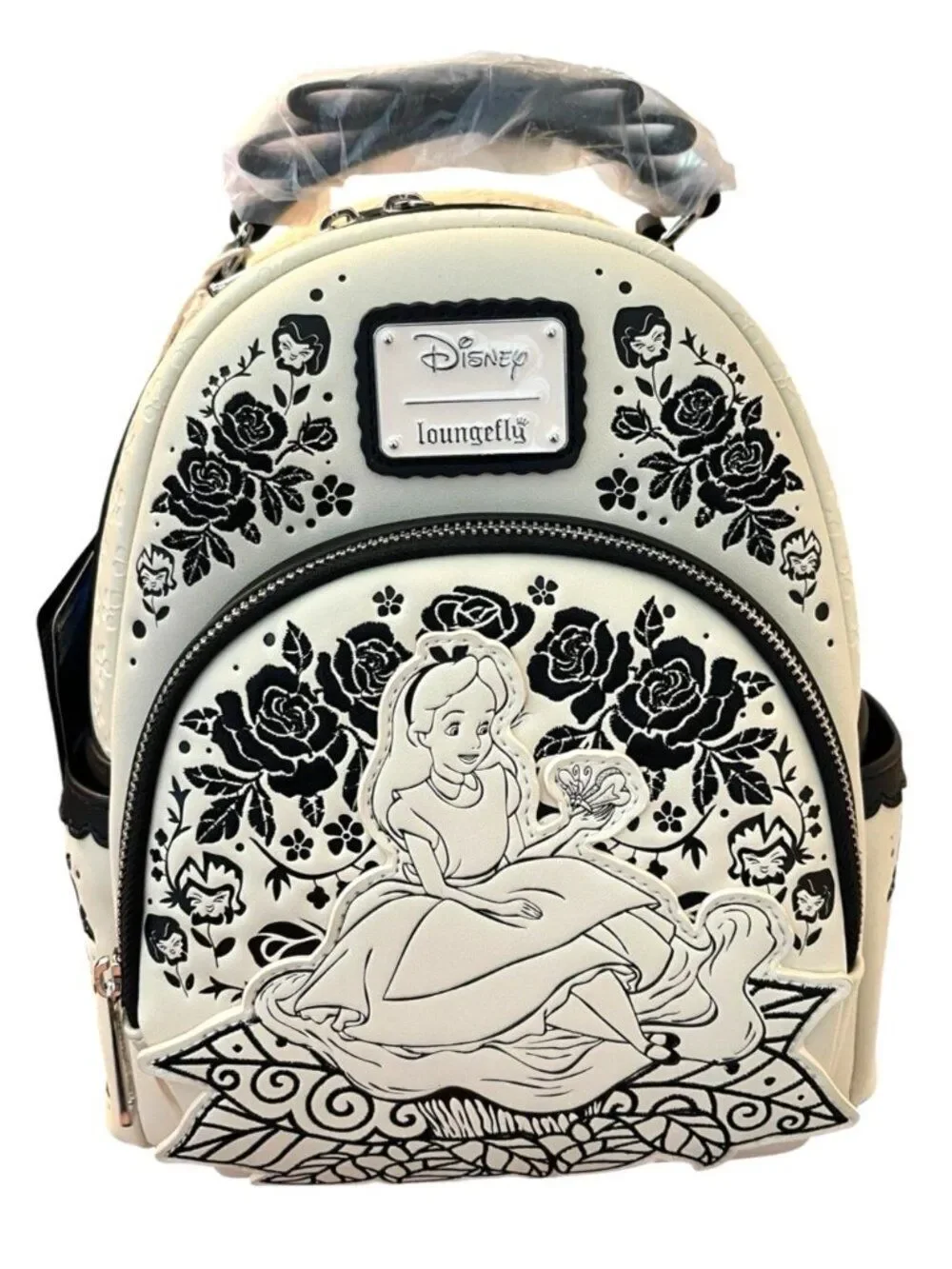 Loungefly Disney Alice In Wonderland Sketch Mini Backpack Unreleased NWT
